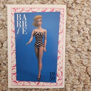 Vintage Barbie Fashion trading Cards-Fashion through the years